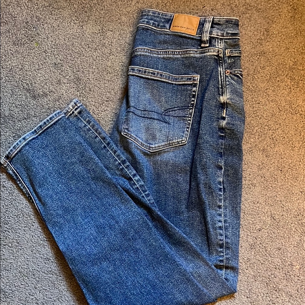 American Eagle Outfitters Blue Straight Leg Jeans